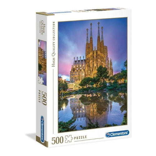 Puzzle Amazing view of Barcelona 500 pcs - Allsport