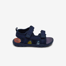 Load image into Gallery viewer, Navy Ombre Lightweight Trekker Sandals  (Younger Boys) - Allsport
