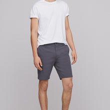 Load image into Gallery viewer, Charcoal Grey Stretch Chino Shorts - Allsport
