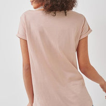 Load image into Gallery viewer, Light Pink Cap Sleeve T-Shirt - Allsport
