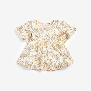 Morris & Co Floral Print Tiered Tunic (3mths-6yrs) - Allsport