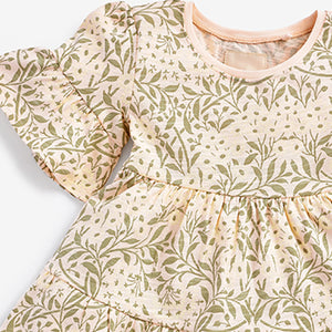 Morris & Co Floral Print Tiered Tunic (3mths-6yrs) - Allsport
