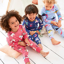 Load image into Gallery viewer, Multi 3 Pack Bright Character Snuggle Pyjamas (9mths-10yrs) - Allsport
