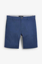 Load image into Gallery viewer, Royal Blue Slim Fit Stretch Chino Shorts - Allsport
