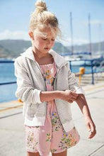 Load image into Gallery viewer, SHORT PINK FLORAL PLAYSUITS (5-12YRS) - Allsport
