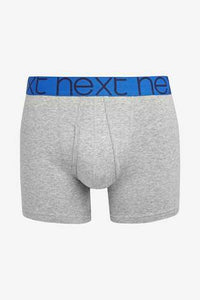 Grey / Navy with primary Waistband A-Fronts Four Pack - Allsport