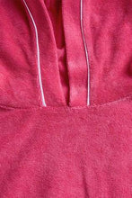 Load image into Gallery viewer, Hooded Pink Towelling Poncho - Allsport
