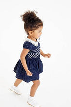 Load image into Gallery viewer, SHIR PROM NAVY SPOT (3MTHS-5YRS) - Allsport
