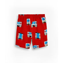 Load image into Gallery viewer, Blue/Red Emergency Vehicules 3 Pack Short Pyjamas (9mths-8yrs) - Allsport
