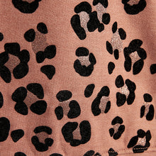 Load image into Gallery viewer, Animal Print Glitter Jumper Dress (3-12yrs) - Allsport
