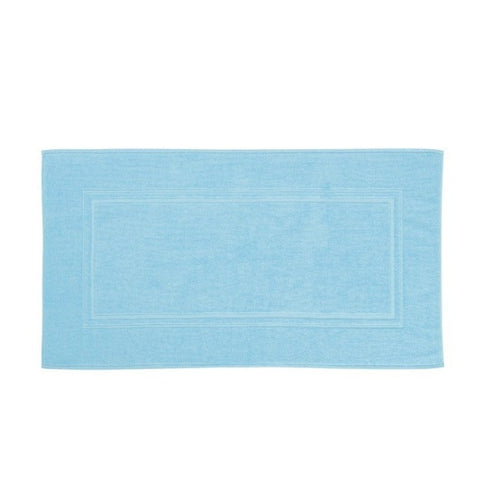 Tapis de bain coton Lola Turquoise (60x110) - Allsport