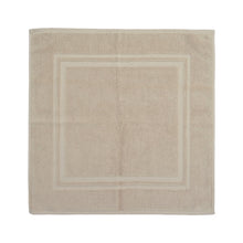 Load image into Gallery viewer, Tapis de bain coton Lola II Lin (60x60)
