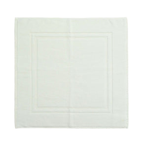 Tapis de bain coton Lola II Blanc (60x60)