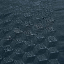 Load image into Gallery viewer, Taie d&#39;oreiller rectangulaire satin de coton Cubes II vert cèdre (50x70) - Allsport
