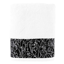 Load image into Gallery viewer, Drap de bain coton Callipyge blanc (70X130) - Allsport
