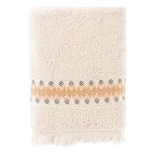 Load image into Gallery viewer, Drap de Douche coton Boho beige (70x130) - Allsport
