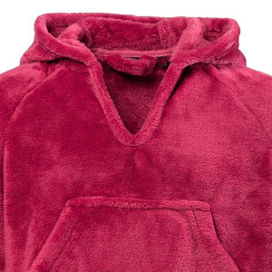 Poncho enfant polaire Kittyful cassis 2/4 ans - Allsport