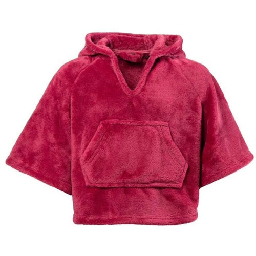 Poncho enfant polaire Kittyful cassis  10/12 ans - Allsport