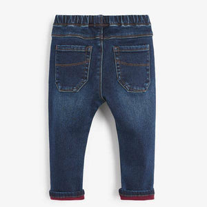 Indigo Super Soft Pull-On Jeans With Stretch (3mths-5yrs) - Allsport