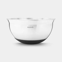 Load image into Gallery viewer, Brabantia Mixing Bowl, 1.6L Matt Steel / Black - Allsport
