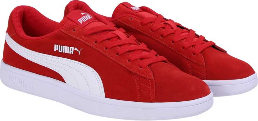 Puma suede ribbon red hotsell