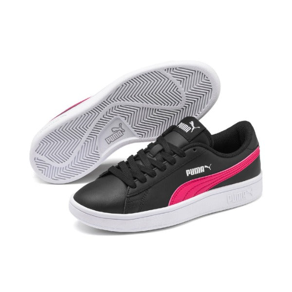 Puma Smash v2 L Jr Puma Black-BRIGHT ROS - Allsport