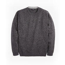Load image into Gallery viewer, Charcoal Grey Cotton Rich Marl Jumper - Allsport
