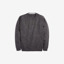 Load image into Gallery viewer, Charcoal Cotton Rich Marl Jumper - Allsport
