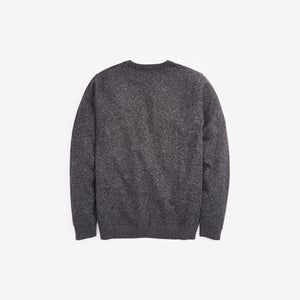 Charcoal Cotton Rich Marl Jumper - Allsport