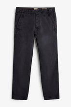 Load image into Gallery viewer, Navy Premium Laundered Slim Fit  Chino Trousers - Allsport
