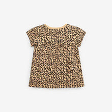 Load image into Gallery viewer, Animal Print Cotton T-Shirt (3mths-6yrs) - Allsport
