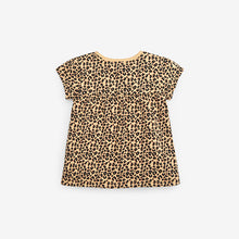 Load image into Gallery viewer, Animal Print Cotton T-Shirt (3mths-6yrs) - Allsport
