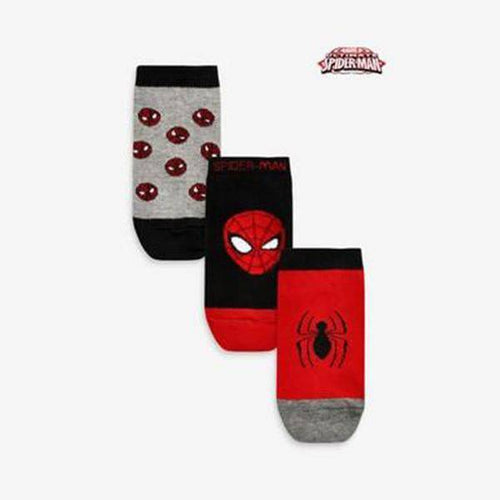 3 Pack Spiderman Socks - Allsport
