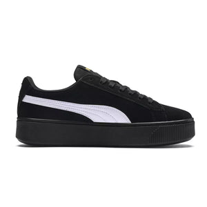 Vikky Stacked SD  BLACK WHITE SHOES - Allsport