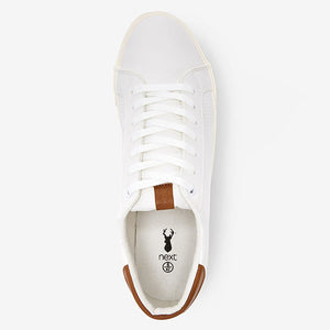 White Performed Trainers Shoes (Men)