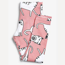 Load image into Gallery viewer, Pink/Black 3 Pack Cat Legging Pyjamas (3-12yrs) - Allsport
