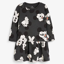 Load image into Gallery viewer, Charcoal Mickey Mouse Jersey Dress (3mths-6yrs) - Allsport
