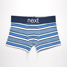 Load image into Gallery viewer, Blue Stripes Trunk 5 Packs (Older Boys)
