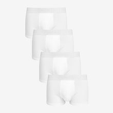 Load image into Gallery viewer, 4PK WHITE HIPSTERS UNDERWEAR - Allsport

