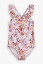 Load image into Gallery viewer, Pink Floral Swimsuit - Allsport

