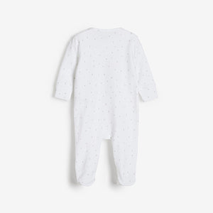 Mummy Elephant Single Baby Sleepsuit (0-12mths) - Allsport