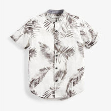 Load image into Gallery viewer, Mono Leaf Printed Short Sleeves Shirt (3-12yrs) - Allsport
