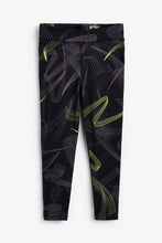 Load image into Gallery viewer, SPORT LIME WAVE LEGGING (3YRS-12YRS) - Allsport
