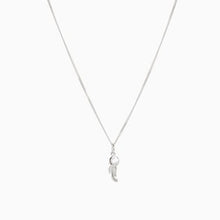 Load image into Gallery viewer, Sterling Silver Feather Charm Necklace - Allsport
