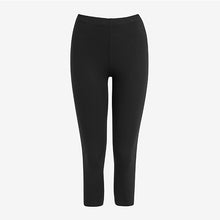 Load image into Gallery viewer, Black Cropped Leggings
