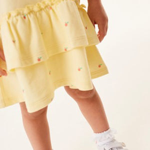 Yellow Spot Polo Dress (3mths-6yrs) - Allsport