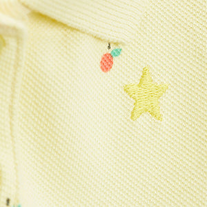 Yellow Spot Polo Dress (3mths-6yrs) - Allsport