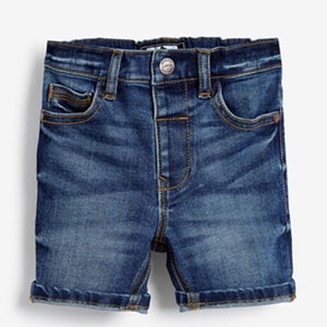 Mid Blue Shorts (3mths-5yrs) - Allsport