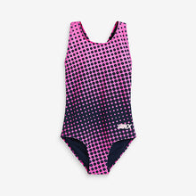 Load image into Gallery viewer, Pink/Navy Sports Swimsuit (3-12yrs)
