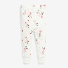 Load image into Gallery viewer, Pink/Cream 3 Pack Fairy Appliqué Snuggle Pyjamas (9mths-8yrs) - Allsport
